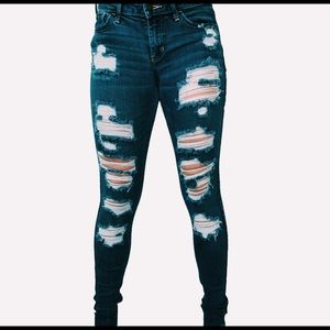 SOLD DO NOT BUY Hollister distressed skinny de